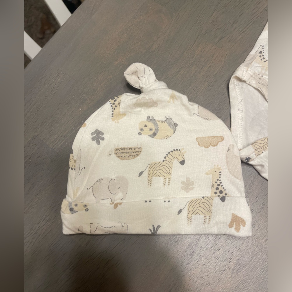 👶🏻 NEW! • Milkberry • Bamboo 3 Piece Safari Pajamas | 6-9 months - Picture 7 of 7